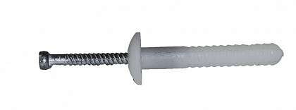 Mushroom Head - Nylon - Steel Pin