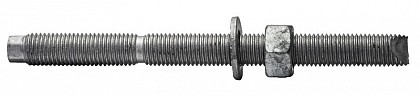 Chisel Cut - Nut and Washer - Galvanised